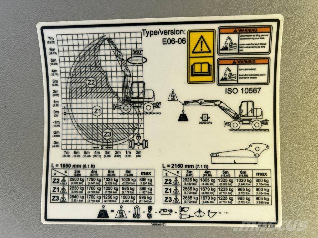 Wacker Neuson EW100 – 1376 hours – 2019!! Bagri na kolesih