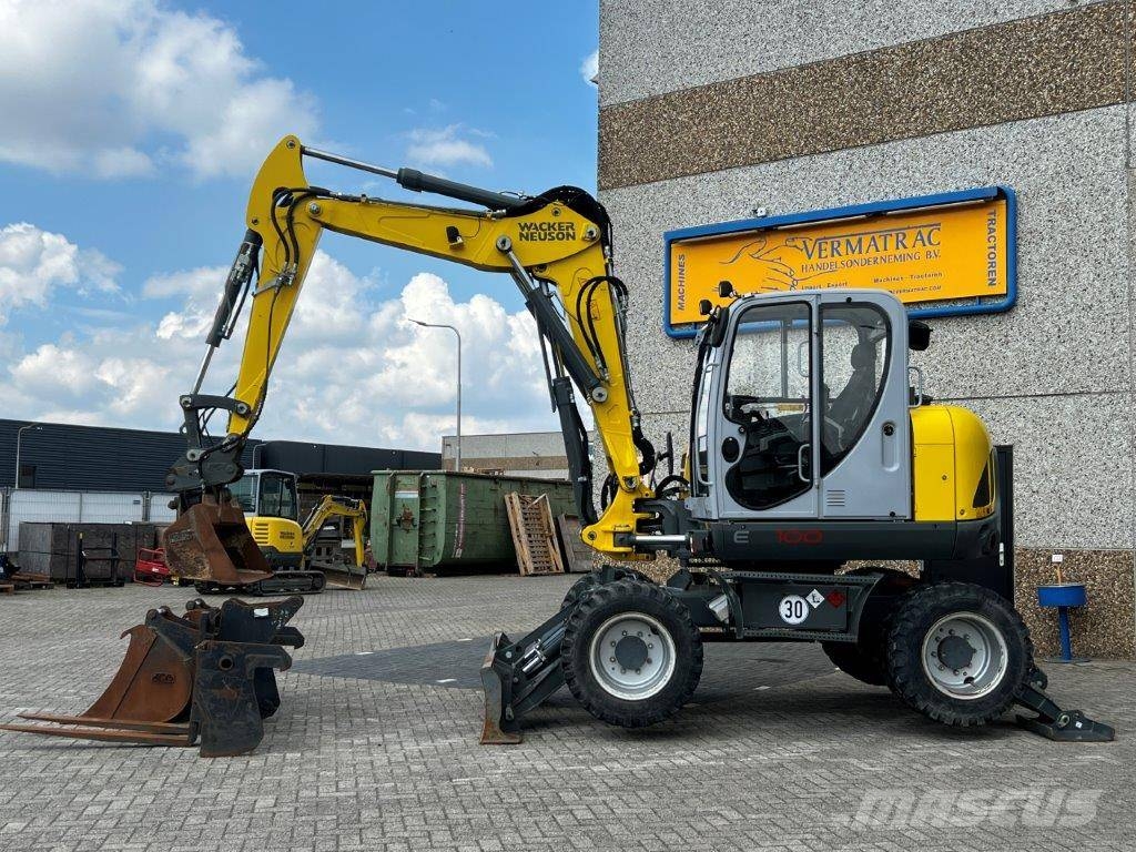 Wacker Neuson EW100 – 1376 hours – 2019!! Bagri na kolesih