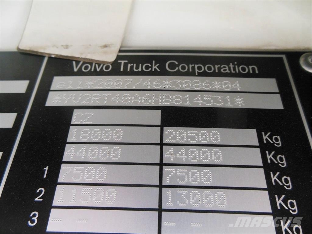 Volvo FH 13/500, GLOBE XL, HYDRAULIK, ALU FELGEN, TOP! Trækkere