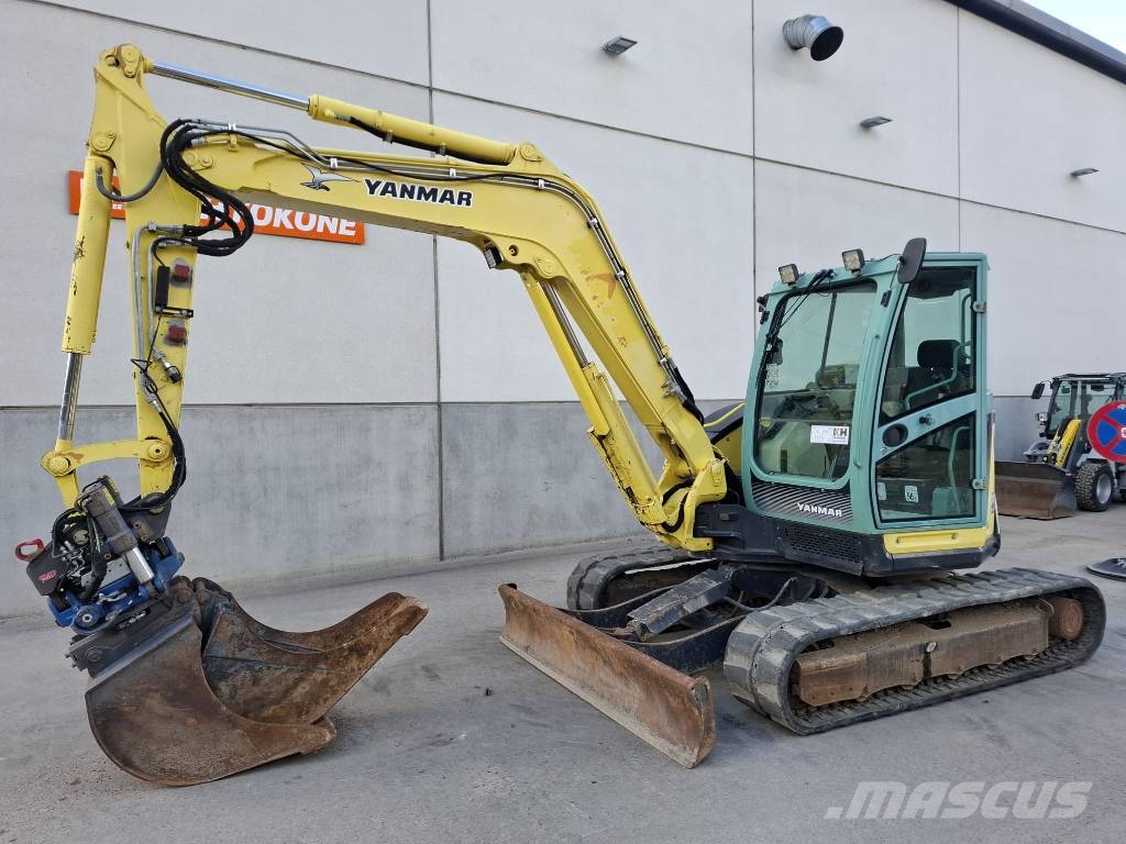 Yanmar Vio 80 U حفارات وسط 7 طن - 12 طن