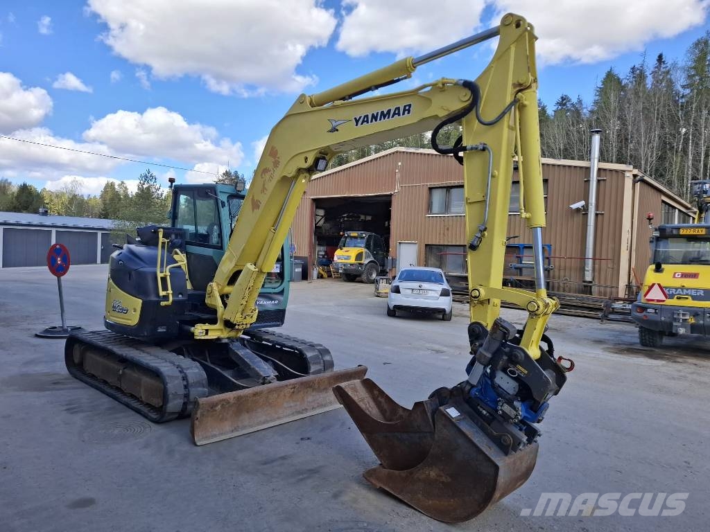 Yanmar Vio 80 U حفارات وسط 7 طن - 12 طن