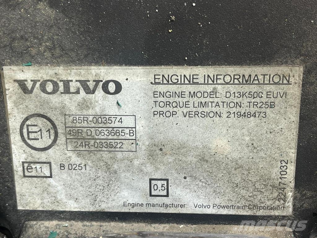 Volvo D13K500 K2 22070195 Moteur