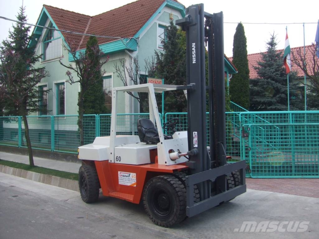 Nissan DF50-A60U V-2893 IO 디젤 지게차
