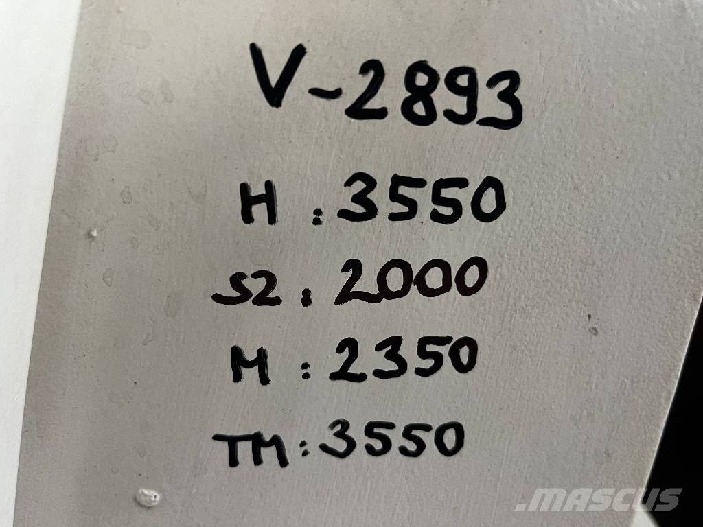 Nissan DF50-A60U V-2893 IO 디젤 지게차