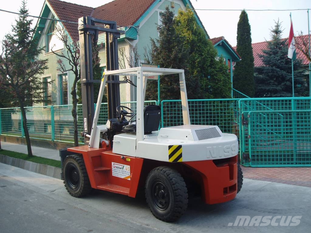 Nissan DF50-A60U V-2893 IO 디젤 지게차