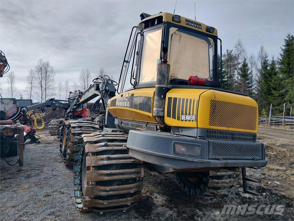 Ponsse Beaver Harvesteriai (miško kirtimo mašinos)