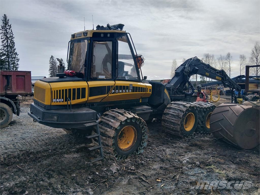 Ponsse Beaver Harvesteriai (miško kirtimo mašinos)