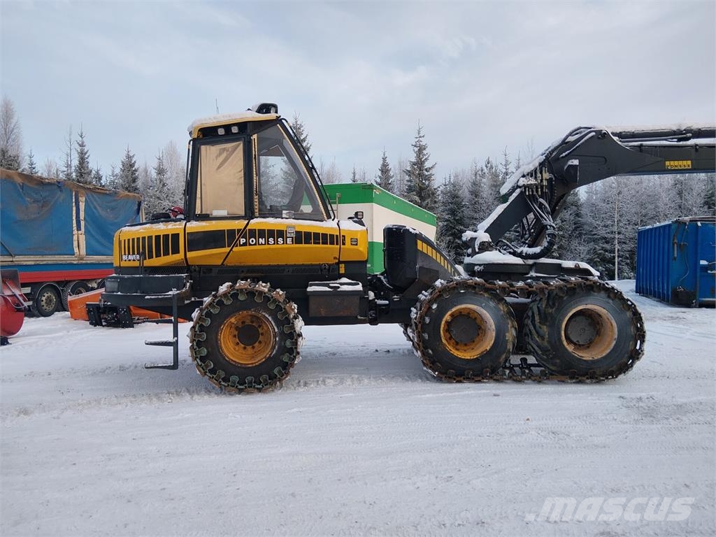 Ponsse Beaver Harvesteriai (miško kirtimo mašinos)
