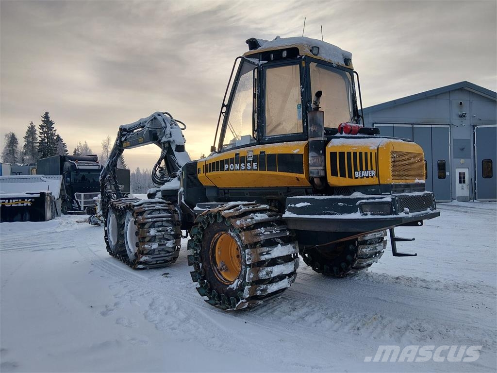 Ponsse Beaver Harvesteriai (miško kirtimo mašinos)