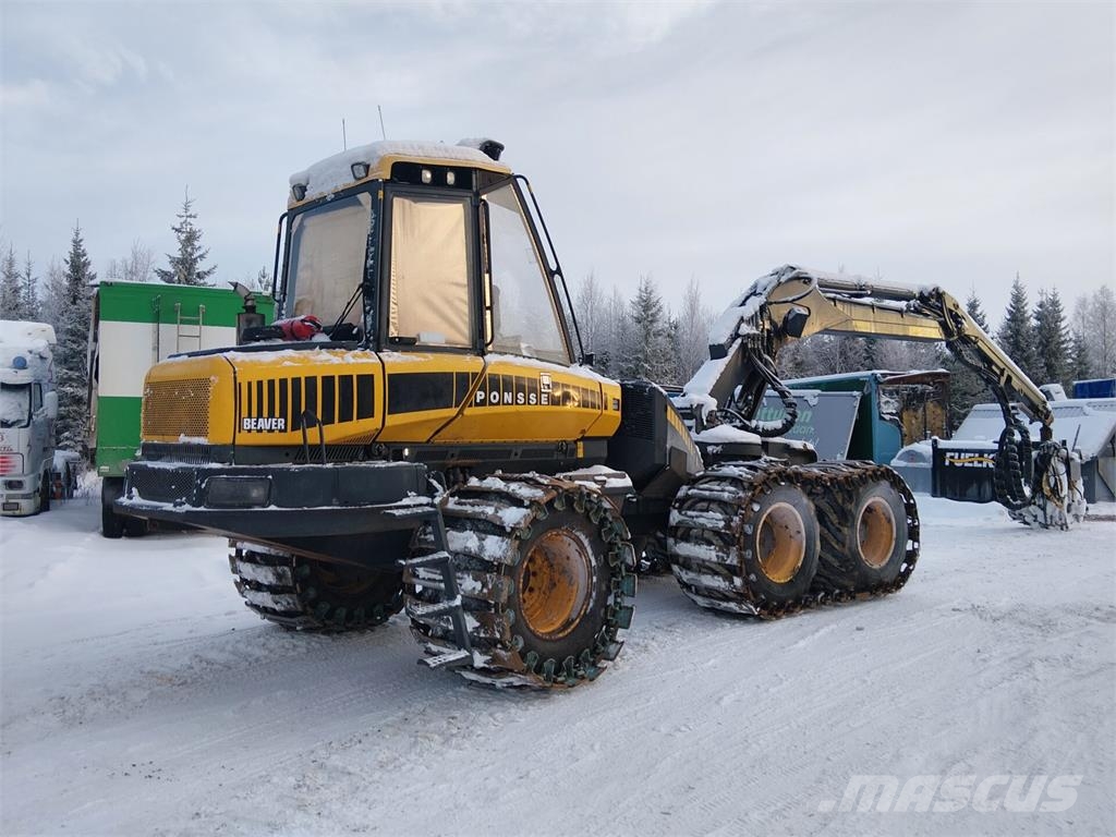 Ponsse Beaver Harvesteriai (miško kirtimo mašinos)