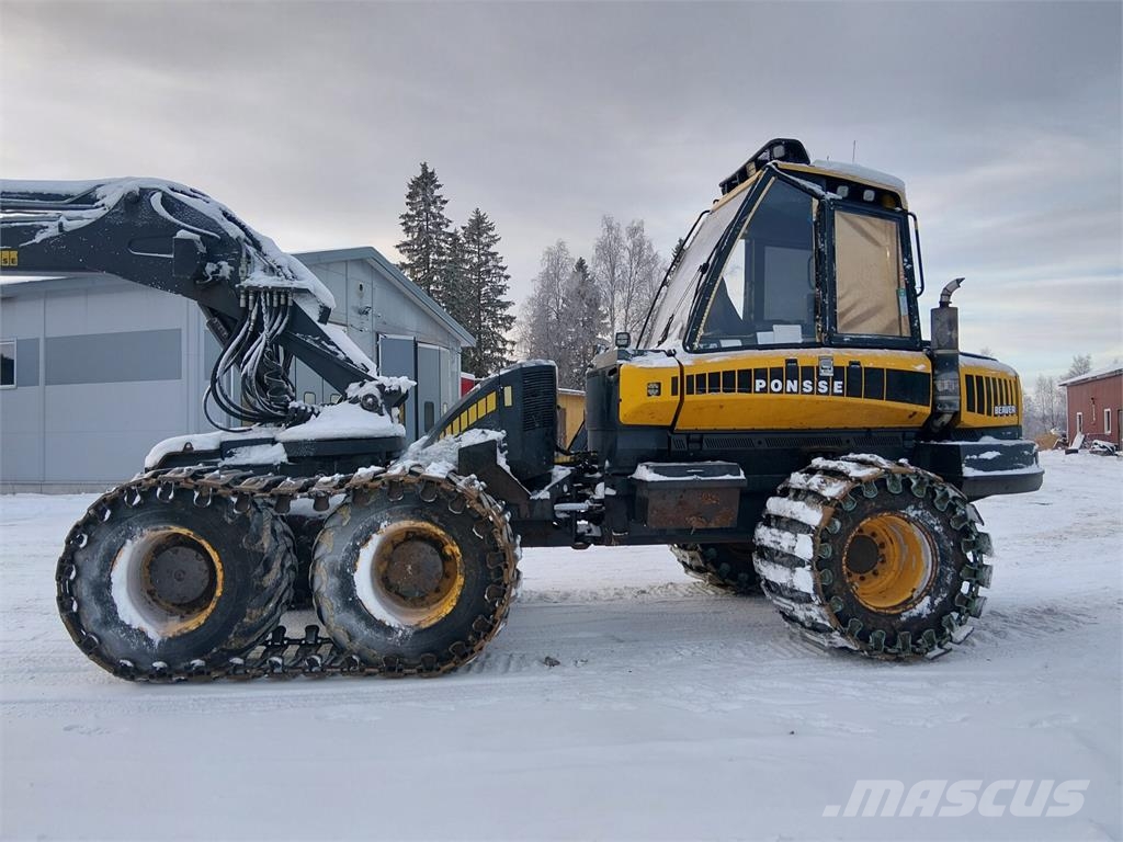 Ponsse Beaver Harvesteriai (miško kirtimo mašinos)