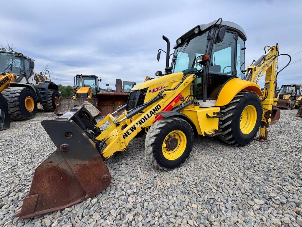 New Holland B 100 Kaivurikuormaajat