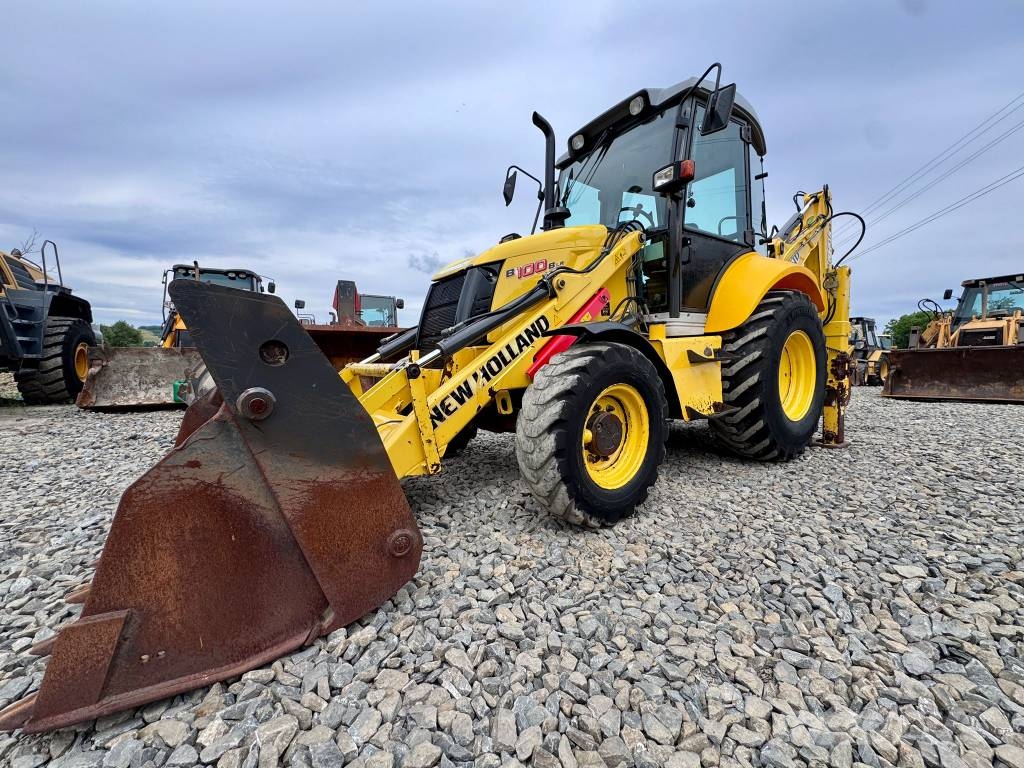 New Holland B 100 Kaivurikuormaajat
