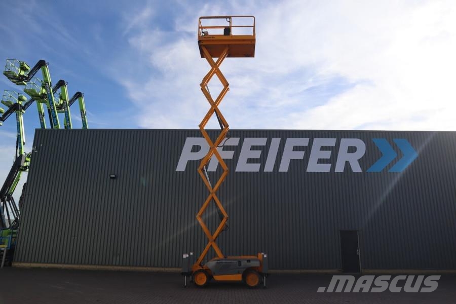 Haulotte Compact 12DX Diesel, 4x4 Drive, 12m Working Height Scissor lifts