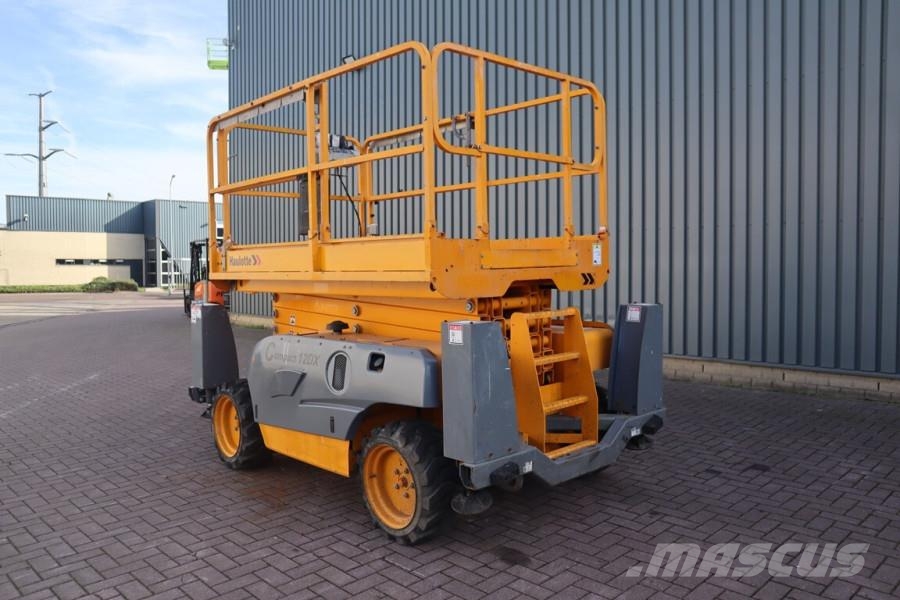 Haulotte Compact 12DX Diesel, 4x4 Drive, 12m Working Height Scissor lifts