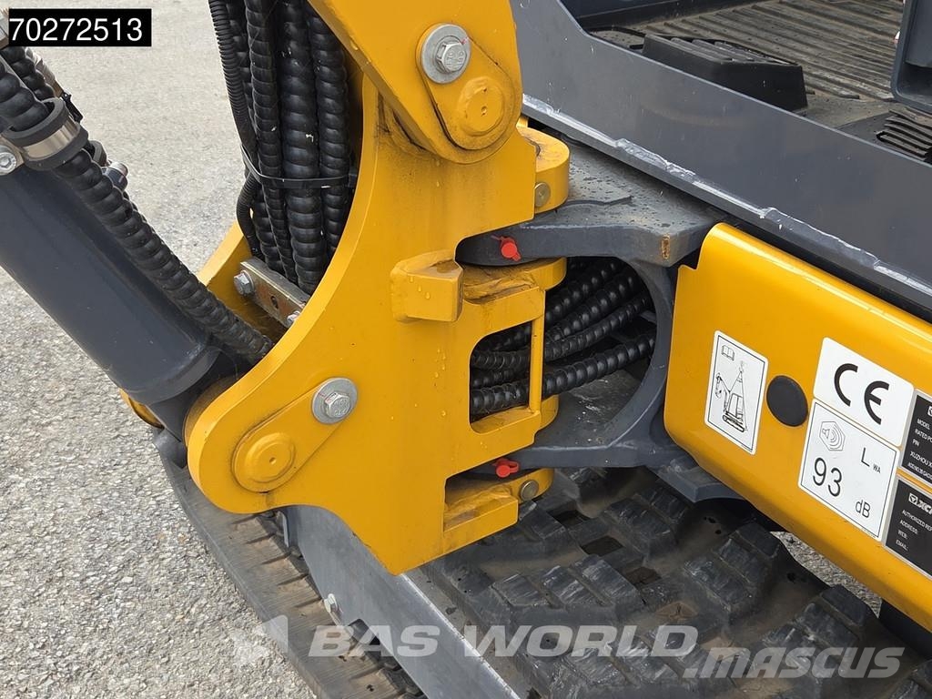 XCMG XE27 E FACTORY WARRANTY - CW / 3 BUCKETS - KUBOTA Minibagger < 7t