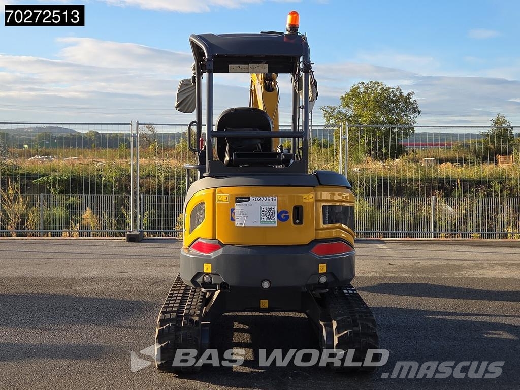 XCMG XE27 E FACTORY WARRANTY - CW / 3 BUCKETS - KUBOTA Mini excavators < 7t (Mini diggers)