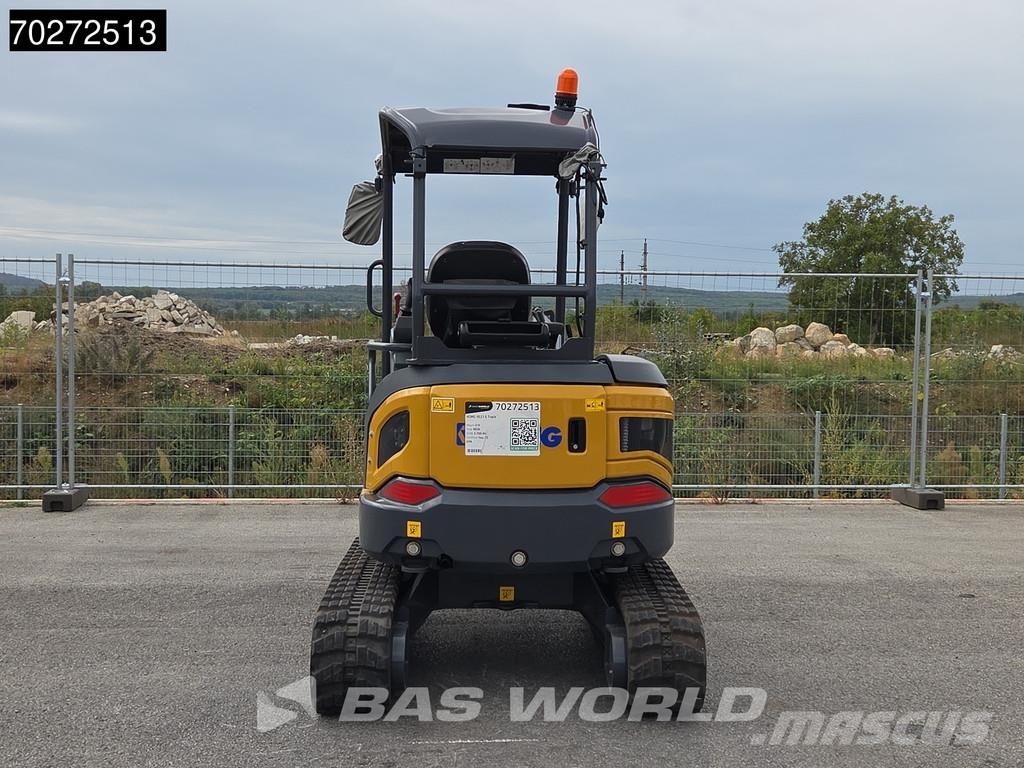 XCMG XE27 E FACTORY WARRANTY - CW / 3 BUCKETS - KUBOTA Minibagger < 7t