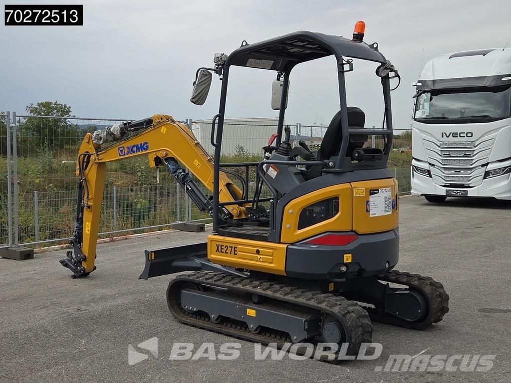 XCMG XE27 E FACTORY WARRANTY - CW / 3 BUCKETS - KUBOTA Mini ekskavatori < 7 t