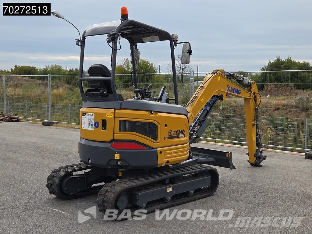 XCMG XE27 E FACTORY WARRANTY - CW / 3 BUCKETS - KUBOTA Mini excavators < 7t (Mini diggers)