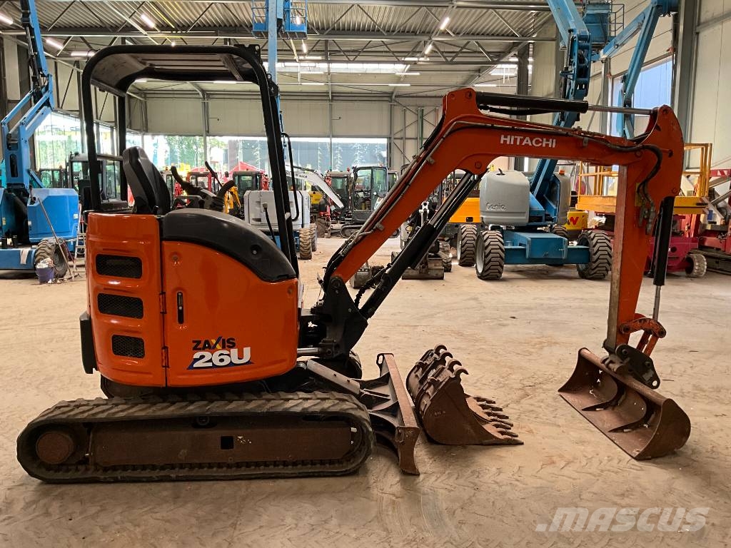 Hitachi ZX 26 U-5A Minibagger < 7t
