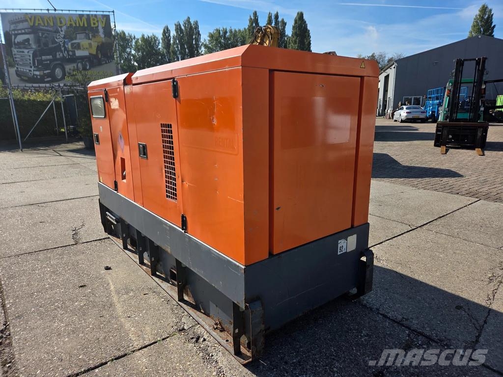 Atlas Copco QAS 100 ST3 met Leroy Somer Dízel áramfejlesztők