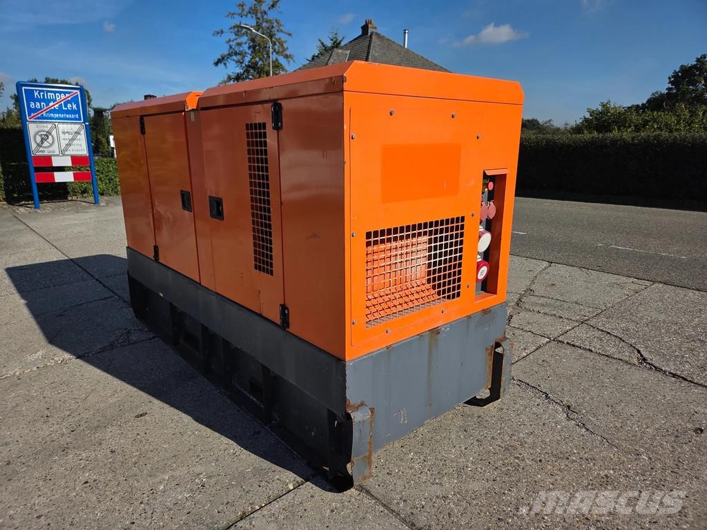 Atlas Copco QAS 100 ST3 met Leroy Somer Dízel áramfejlesztők