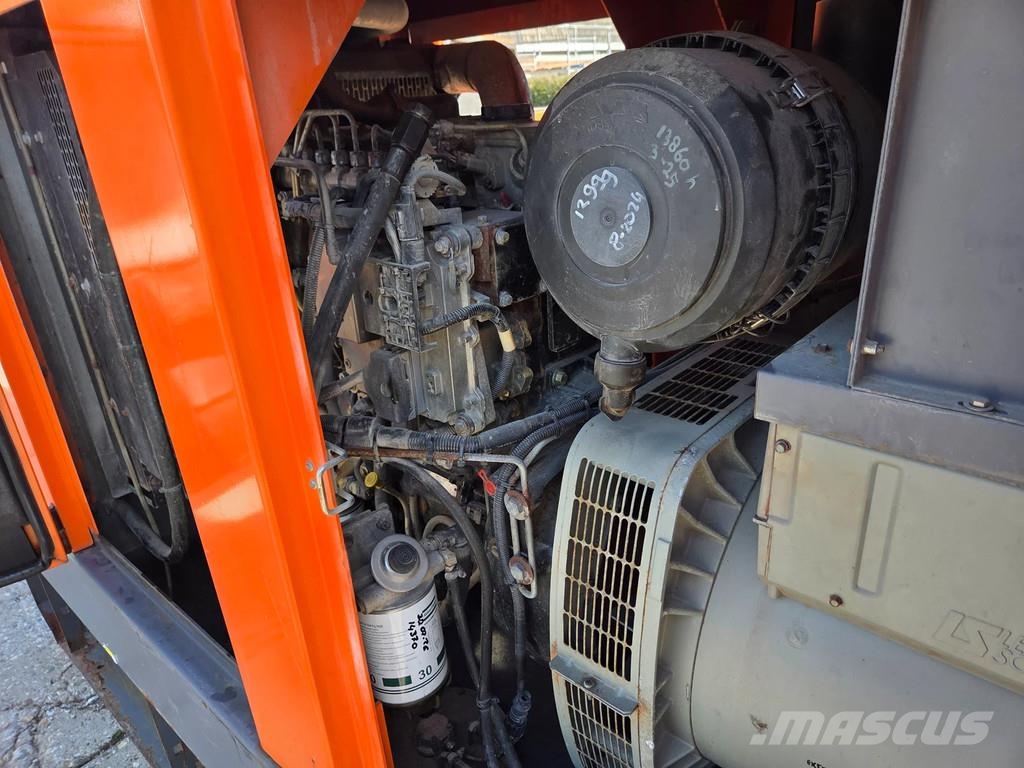 Atlas Copco QAS 100 ST3 met Leroy Somer Dízel áramfejlesztők