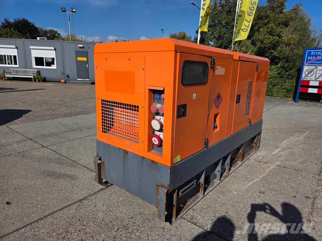 Atlas Copco QAS 100 ST3 met Leroy Somer Dízel áramfejlesztők