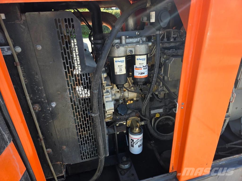 Atlas Copco QAS 100 ST3 met Leroy Somer Dízel áramfejlesztők