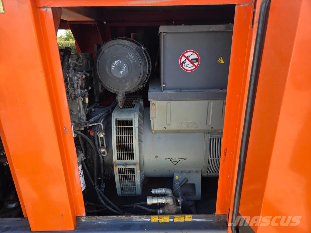 Atlas Copco QAS 100 ST3 met Leroy Somer Dízel áramfejlesztők