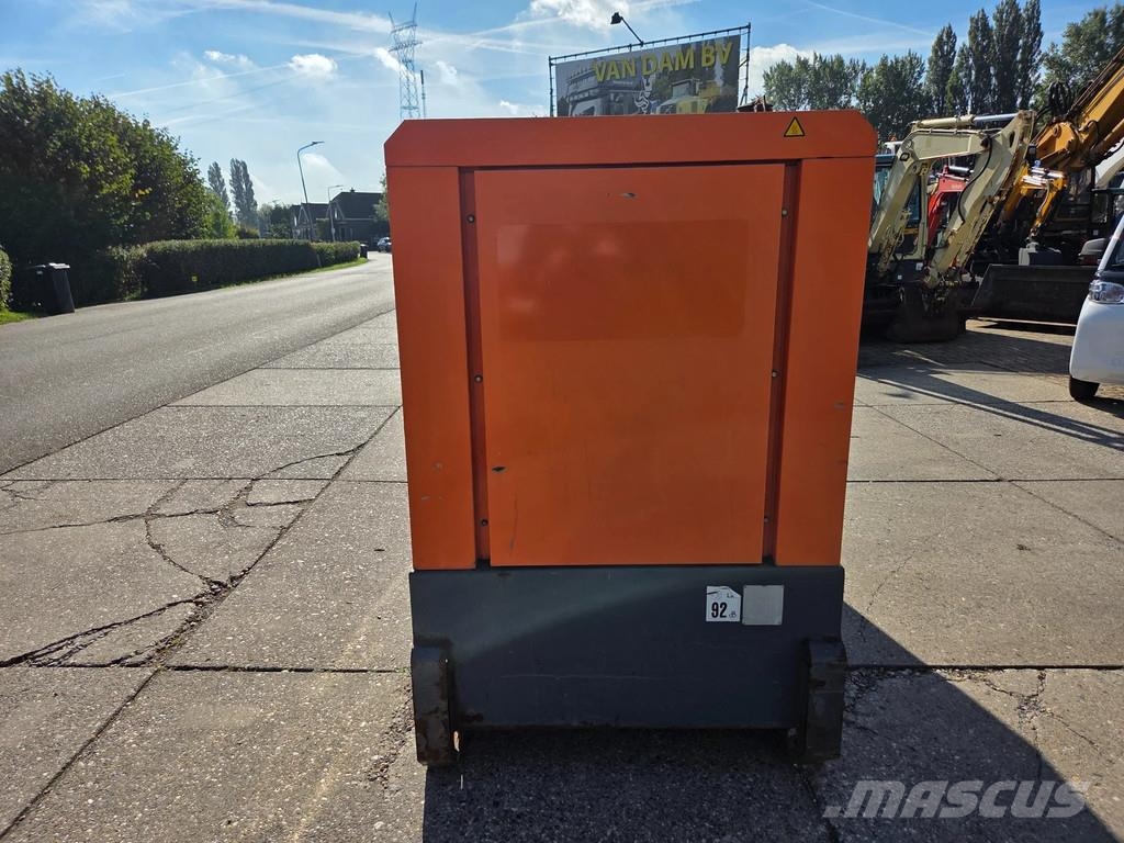 Atlas Copco QAS 100 ST3 met Leroy Somer Dízel áramfejlesztők
