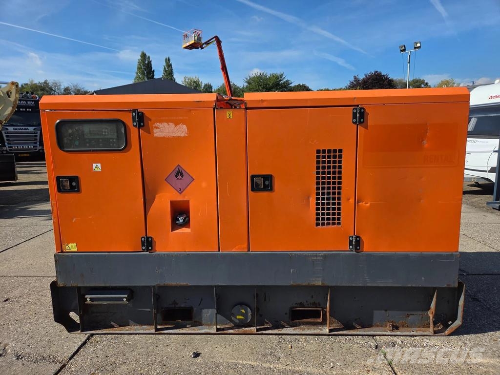 Atlas Copco QAS 100 ST3 met Leroy Somer Dízel áramfejlesztők