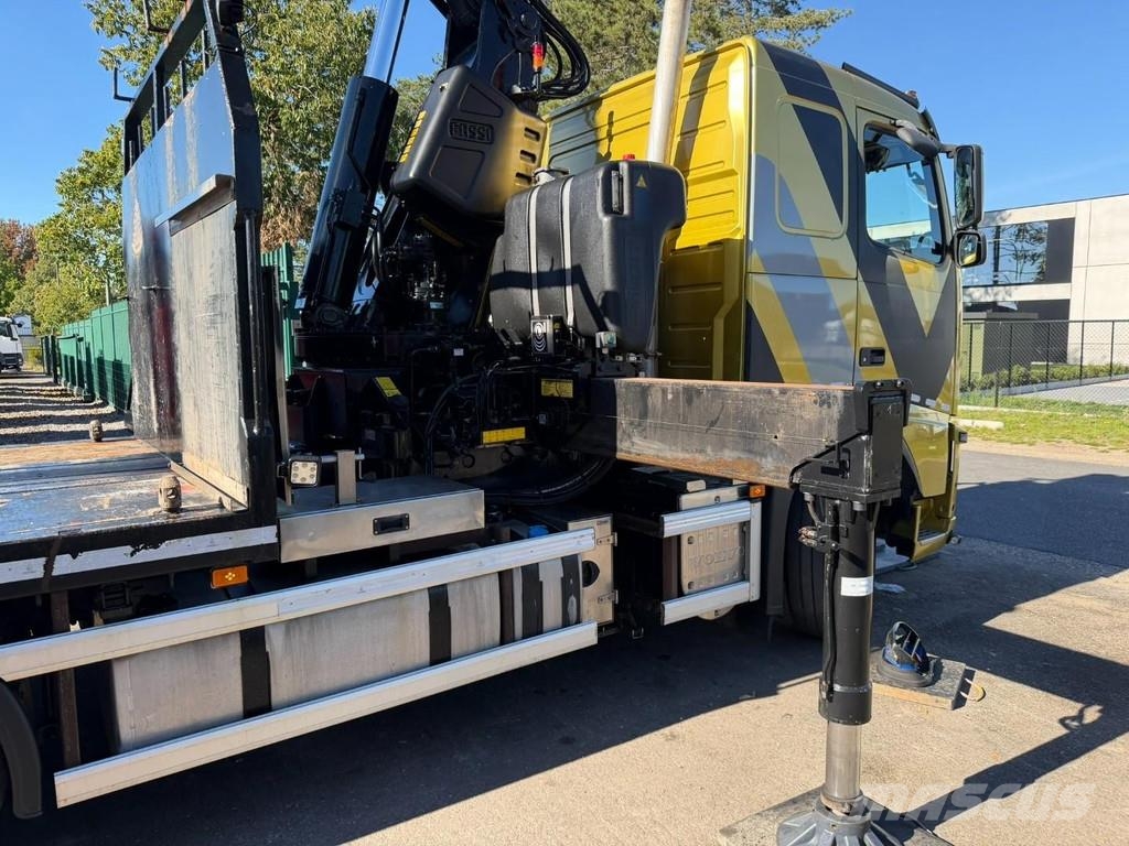 Volvo FH 420 8x4 BOOT / BOAT / BATEAU - TRANSPORT + FASS Kraner til alt terræn