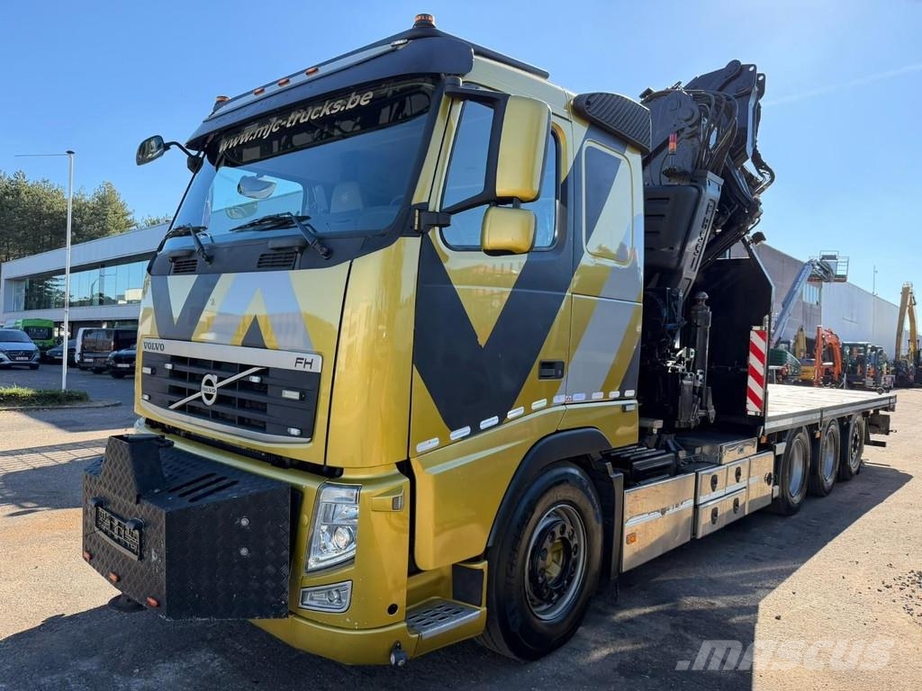 Volvo FH 420 8x4 BOOT / BOAT / BATEAU - TRANSPORT + FASS Kraner til alt terræn
