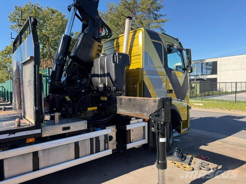 Volvo FH 420 8x4 BOOT / BOAT / BATEAU - TRANSPORT + FASS Kraner til alt terræn
