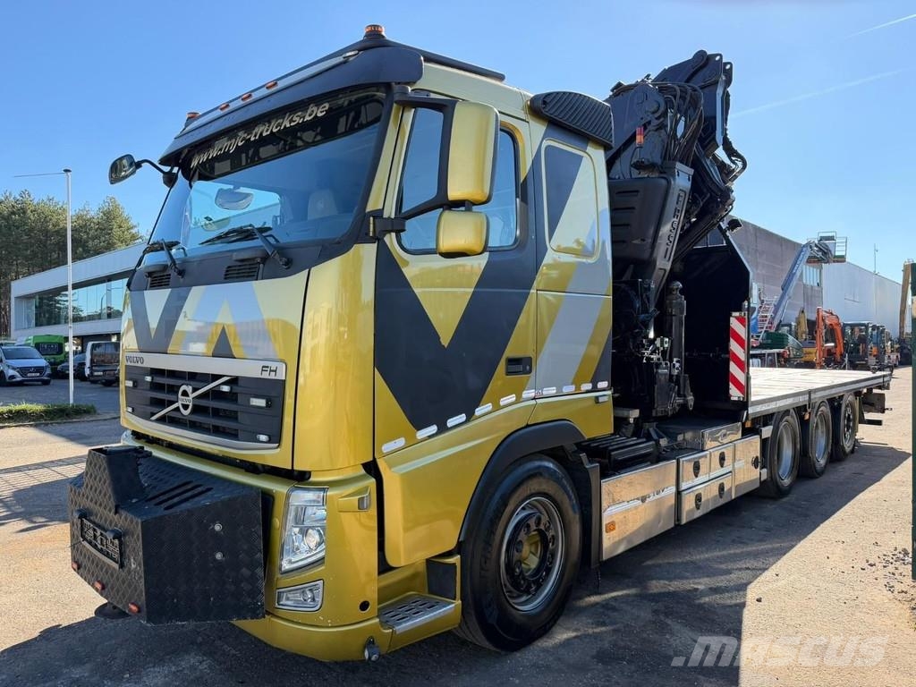 Volvo FH 420 8x4 BOOT / BOAT / BATEAU - TRANSPORT + FASS Kraner til alt terræn