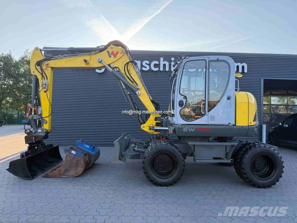 Wacker Neuson EW 100 Klima, 1.Hd. Pyöräkaivukoneet
