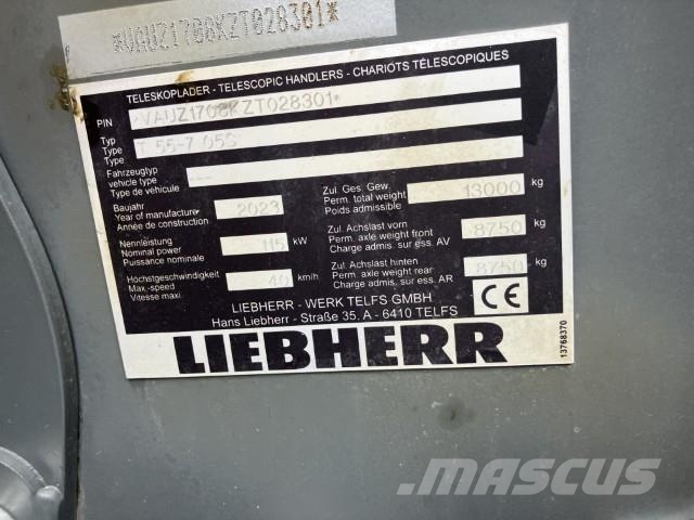 Liebherr T 55-7s Teleskopski viličarji