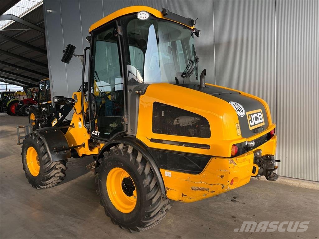 JCB 407 AGRI 35km/h Pás carregadoras de rodas