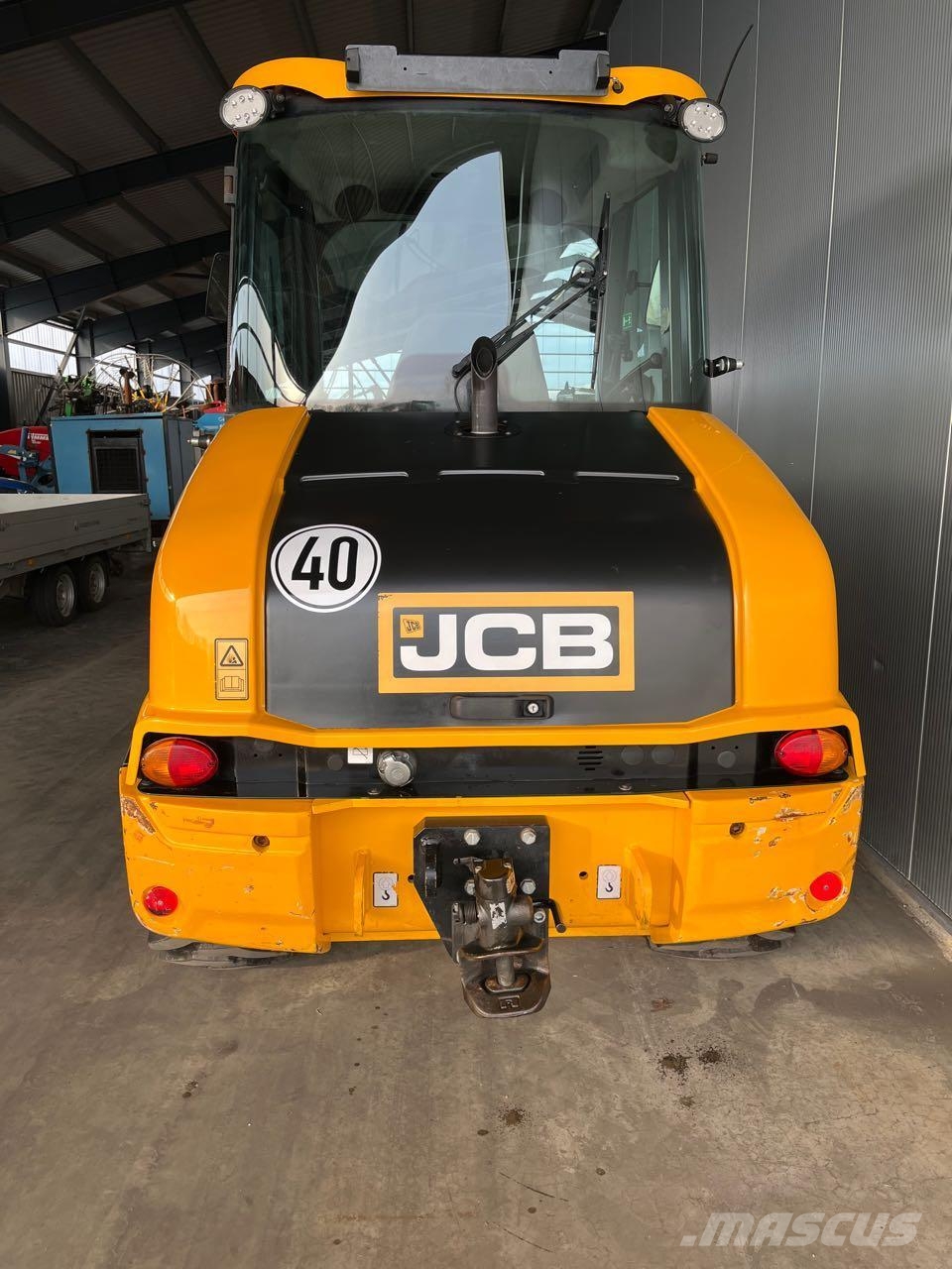 JCB 407 AGRI 35km/h Pás carregadoras de rodas
