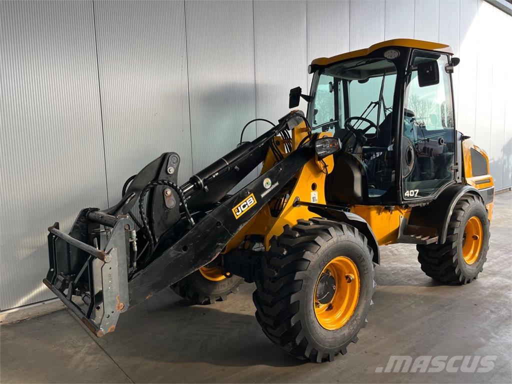 JCB 407 AGRI 35km/h Pás carregadoras de rodas