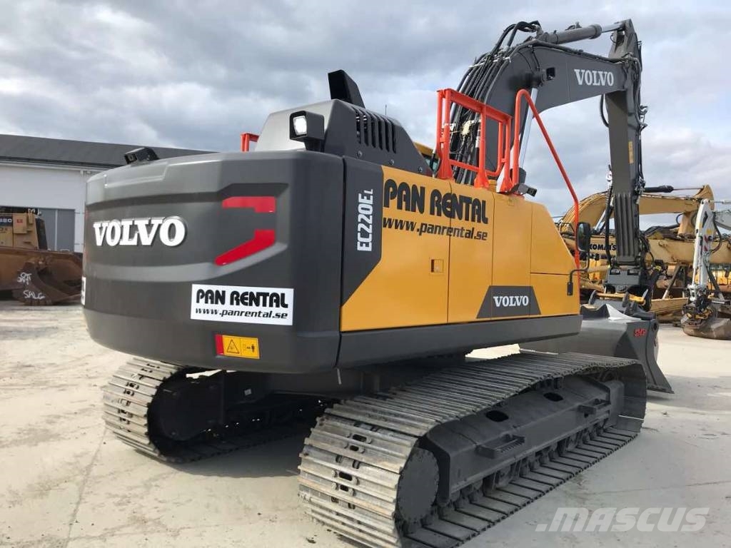 Volvo EC220EL Uthyres/For Rental 履带挖掘机