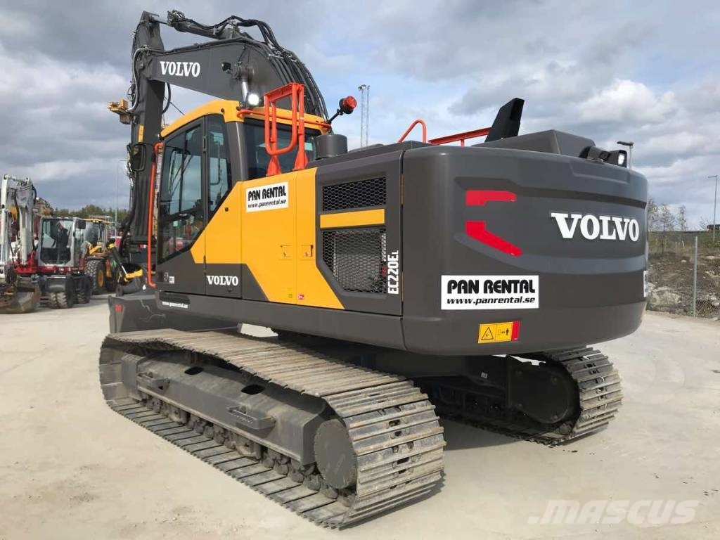 Volvo EC220EL Uthyres/For Rental 履带挖掘机