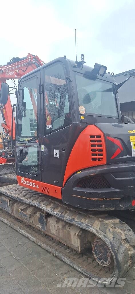Kubota Kompaktbagger KX 085-5 GL Roomikekskavaatorid