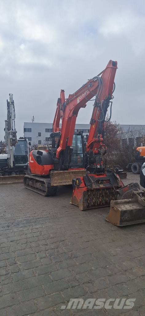 Kubota Kompaktbagger KX 085-5 GL Roomikekskavaatorid