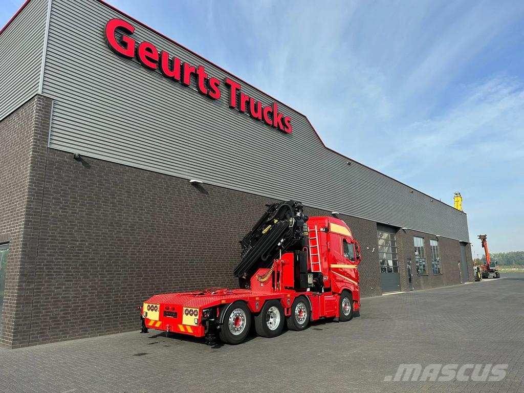 Volvo FH 540 8X2 TREKKER + PLAFINGER 58.002 TEC +PJ150 E Mobiilinosturit