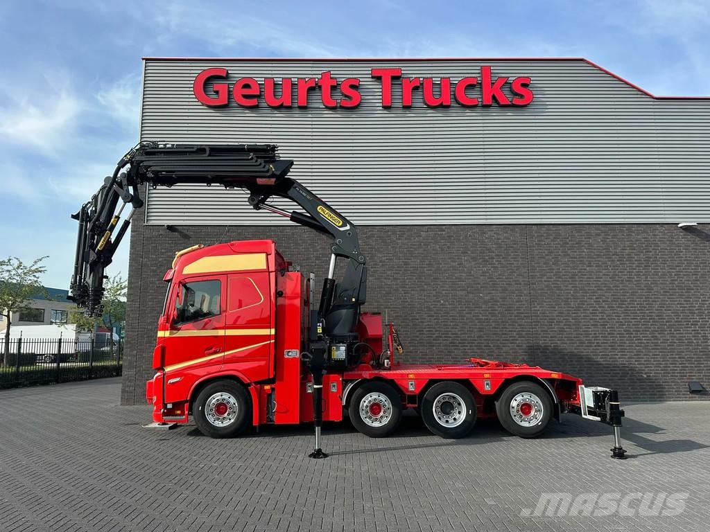 Volvo FH 540 8X2 TREKKER + PLAFINGER 58.002 TEC +PJ150 E Mobiilinosturit