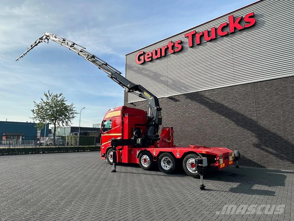 Volvo FH 540 8X2 TREKKER + PLAFINGER 58.002 TEC +PJ150 E Mobiilinosturit