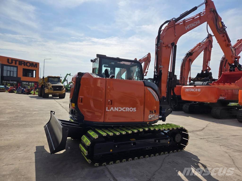 Hitachi ZX 95 US USB-7, metalic shoes+rubber pads, 3 bucke, 2026